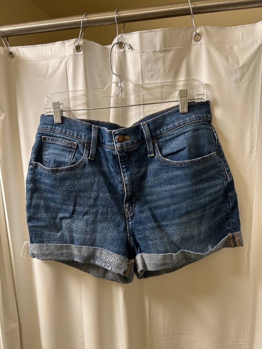J.Crew Cuffed Denim Shorts